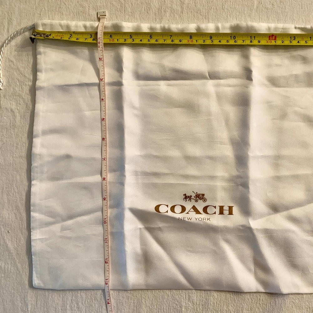 Coach Drawstring Dust Bag - Picture 2 of 3